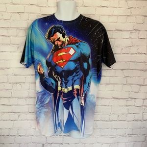 RARE! Superman short sleeve men’s shirt size XL